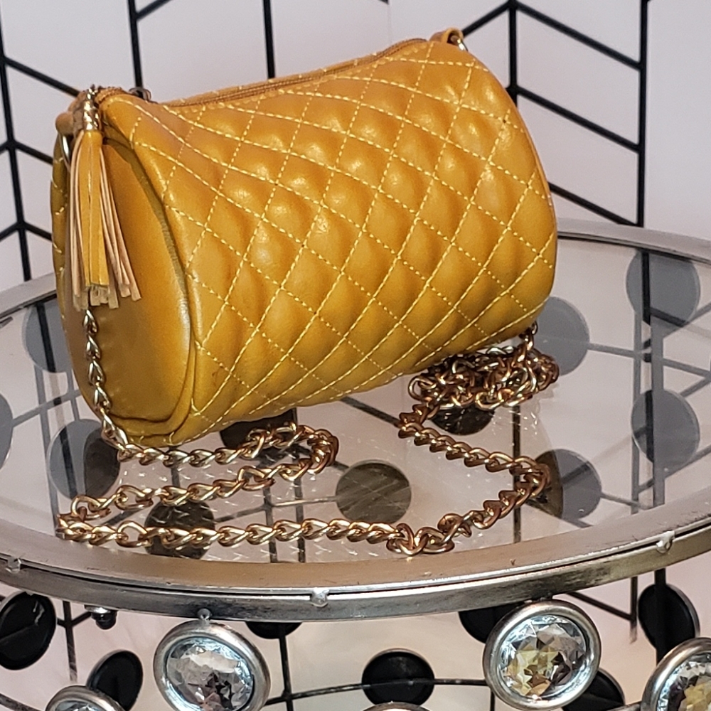 Mustard color bag